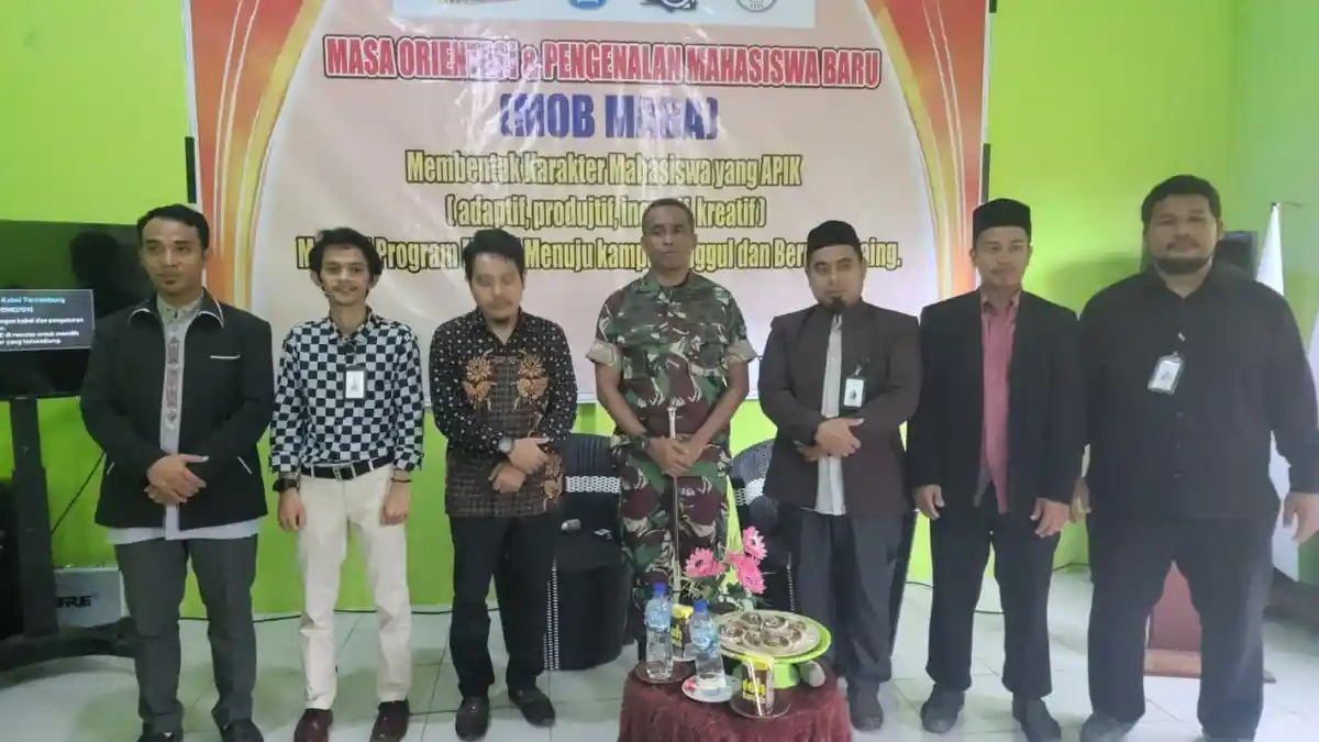 Dandim 1807/Sorong Selatan Berikan Materi Wawasan Kebangsaan kepada Mahasiswa Baru STIS Teminabuan